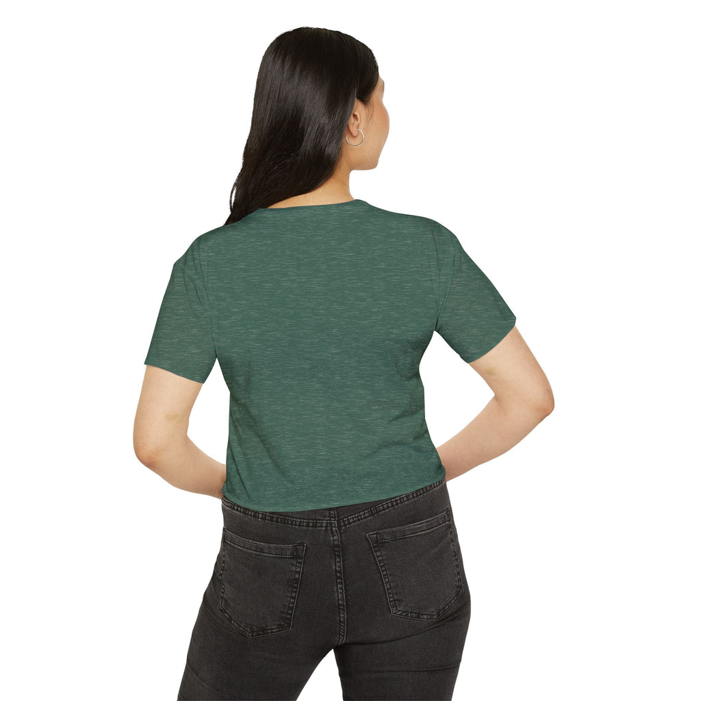Otter with Beer Cute Festival Crop Top | Floating Otter Design