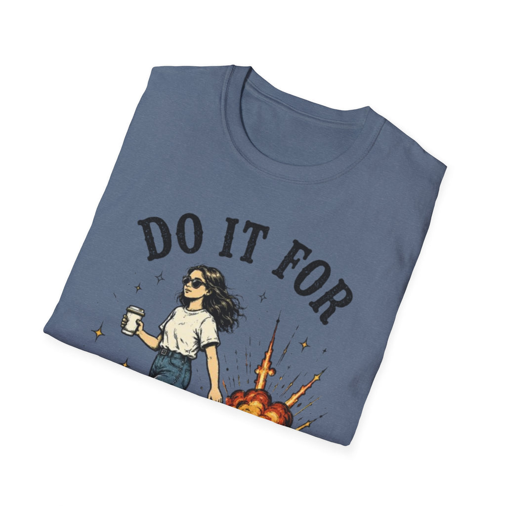 Do It For The Plot T-Shirt | Main Character Energy Graphic Tee