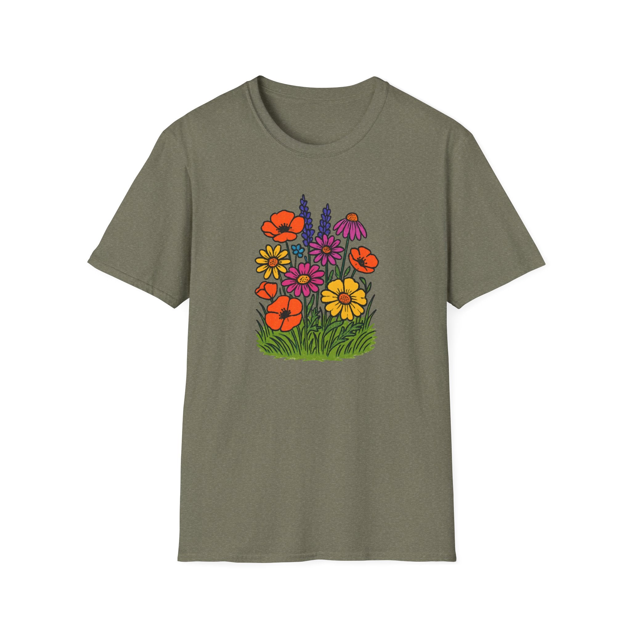Colorful Flower Bouquet T-Shirt
