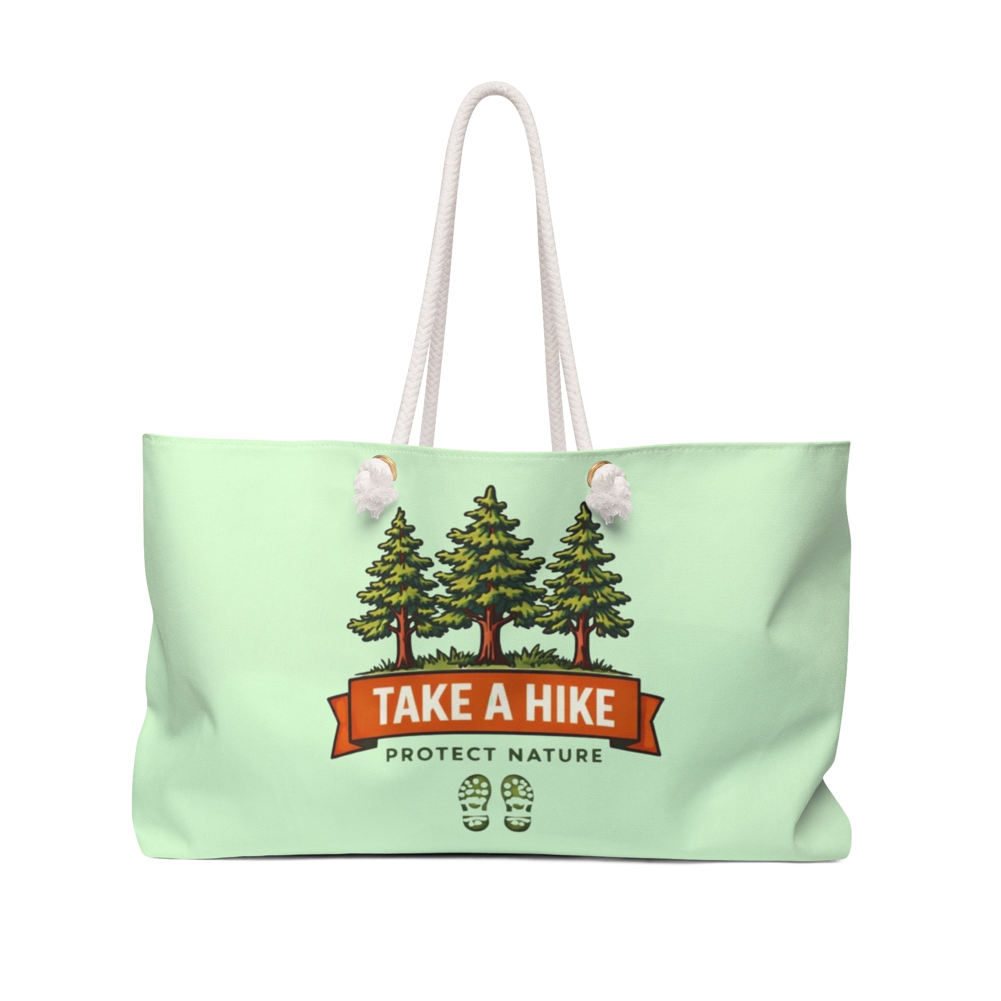 Take A Hike Weekender Bag | Protect Nature Travel Tote