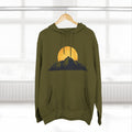 Sunset Mountain Hoodie | Minimal Outdoor Graphic Pullover