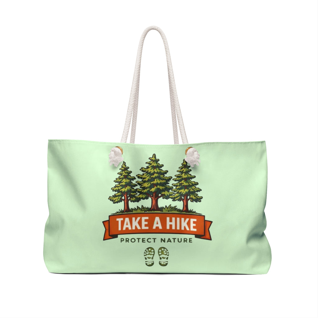 Take A Hike Weekender Bag | Protect Nature Travel Tote