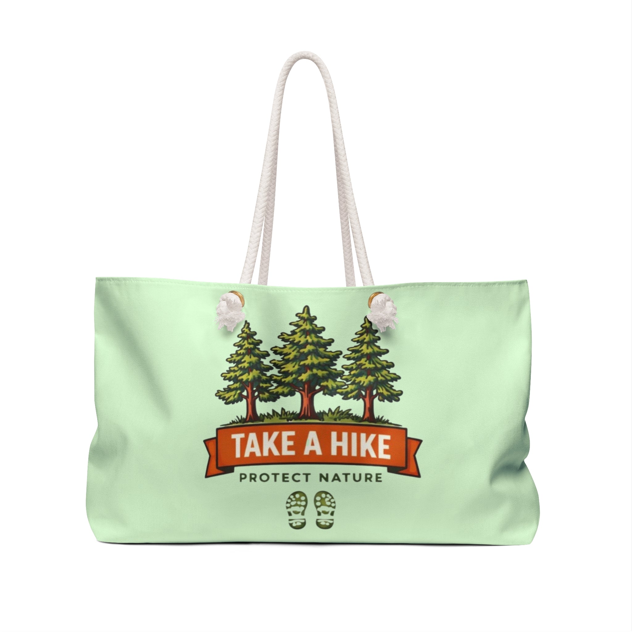 Take A Hike Weekender Bag | Protect Nature Travel Tote
