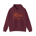 Hoodie | "Shit Happens" Upside-Down Car Graphic Comfort Hoodie