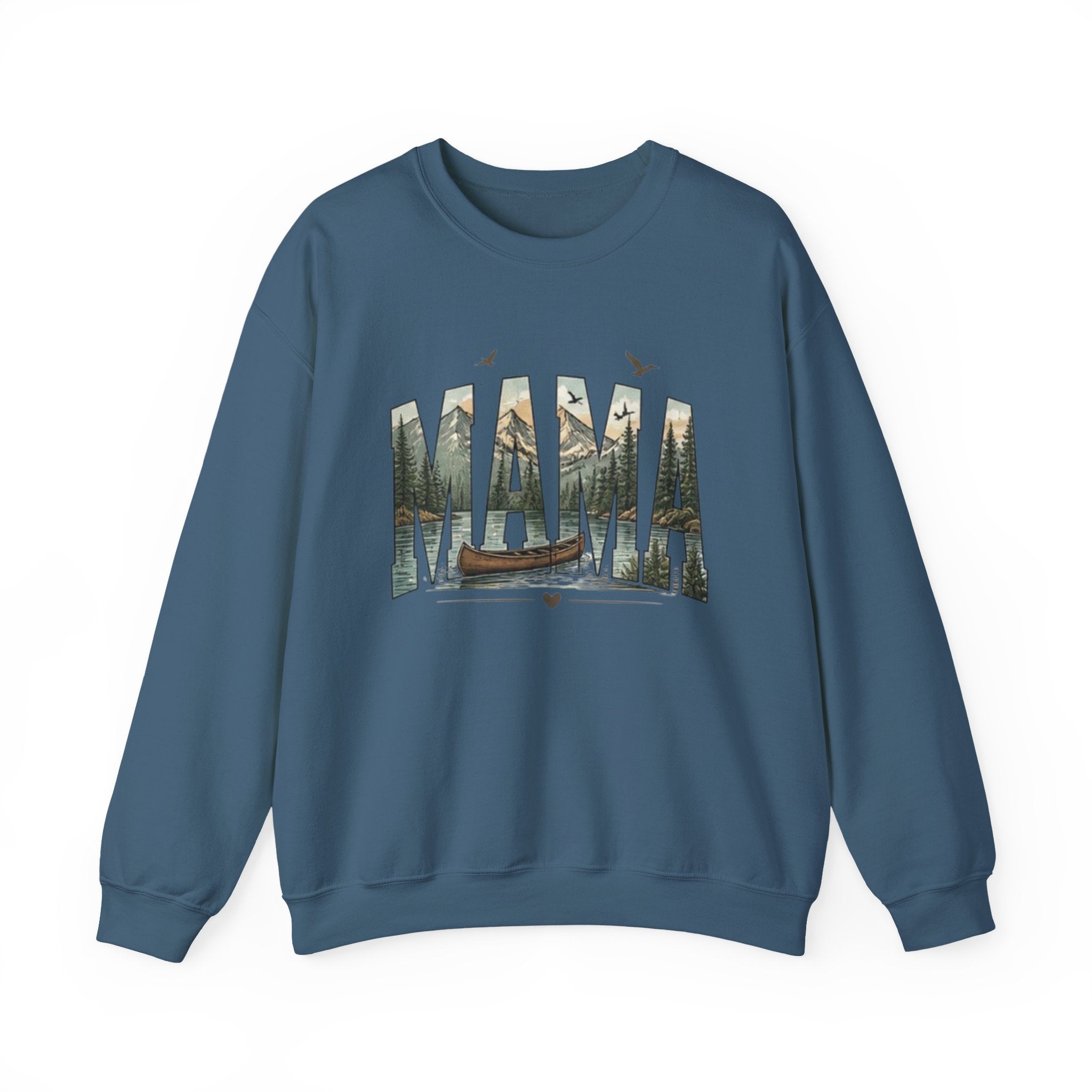 Mama Graphic Sweatshirt | Nature Canoe Design | Mothers Day Gift