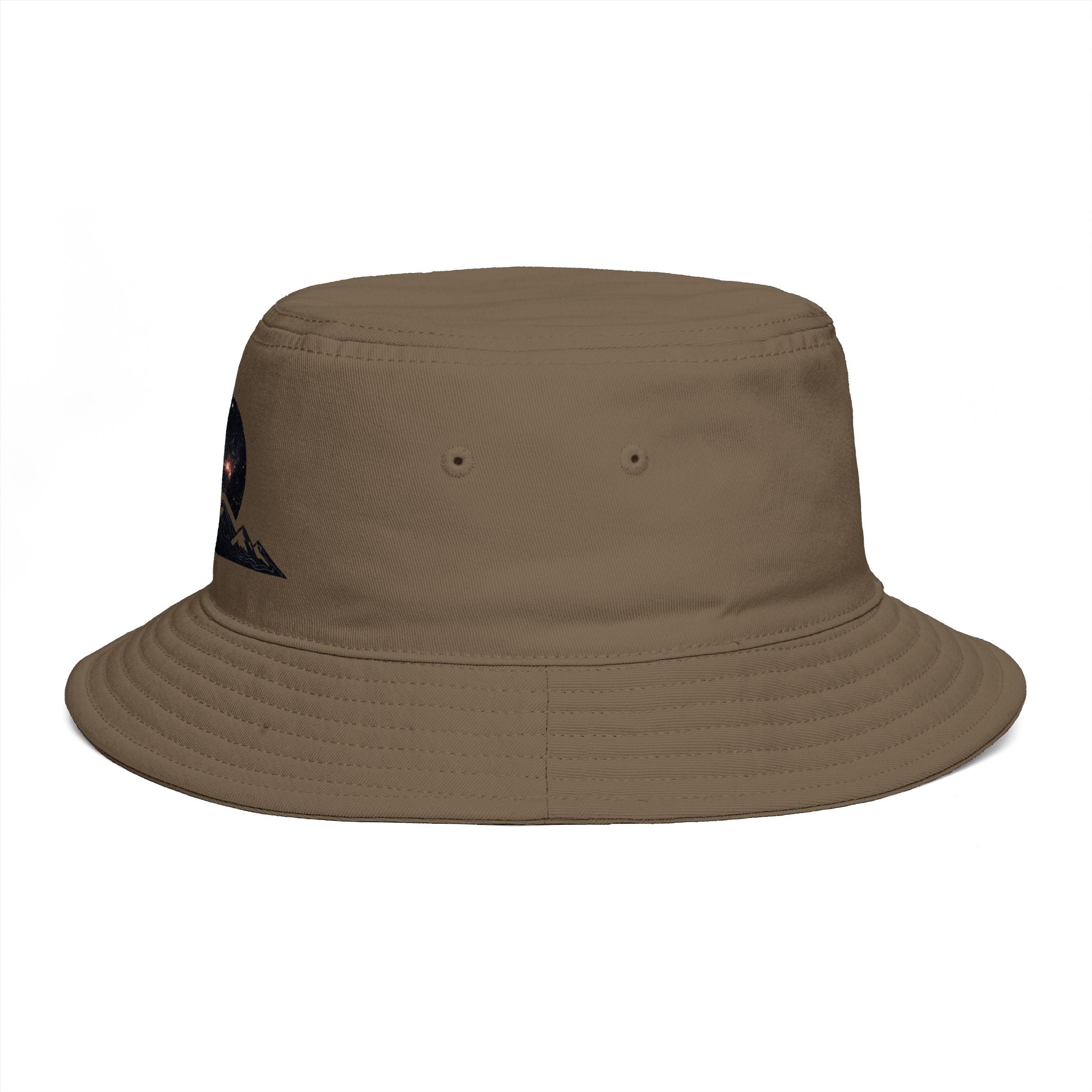 Mountain Night Sky Bucket Hat