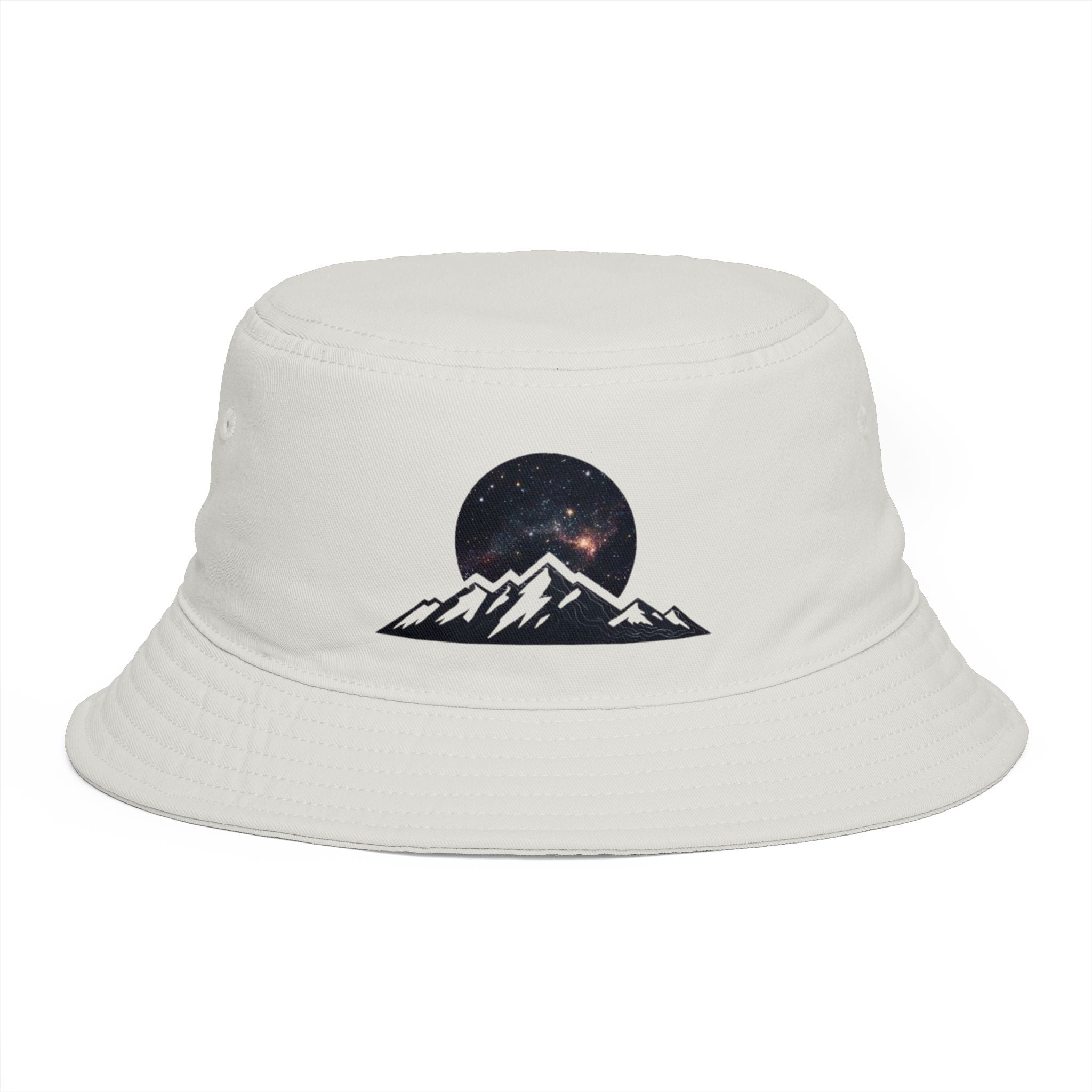 Mountain Night Sky Bucket Hat