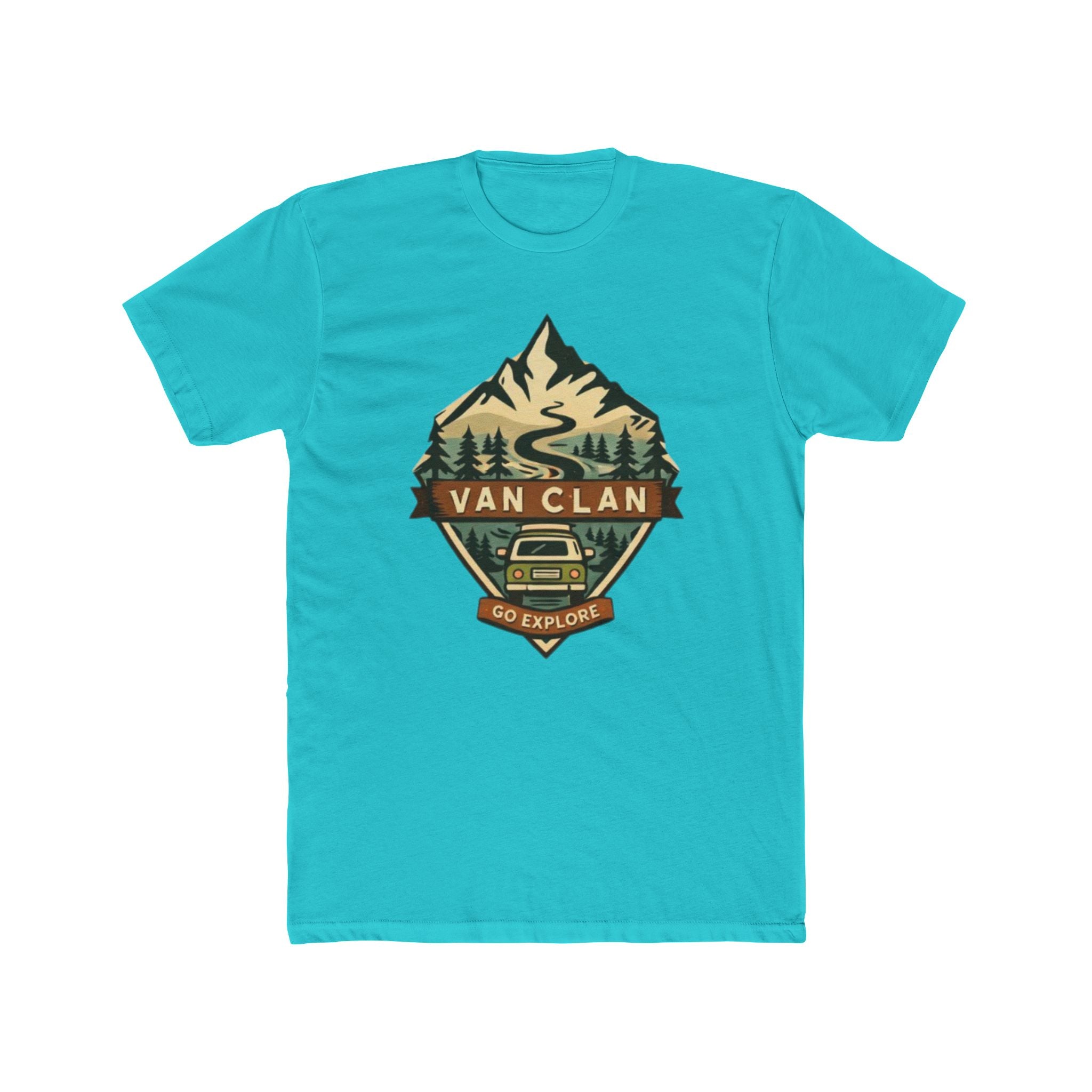 Van Clan Adventure T‑Shirt | Go Explore Vintage Camper Tee