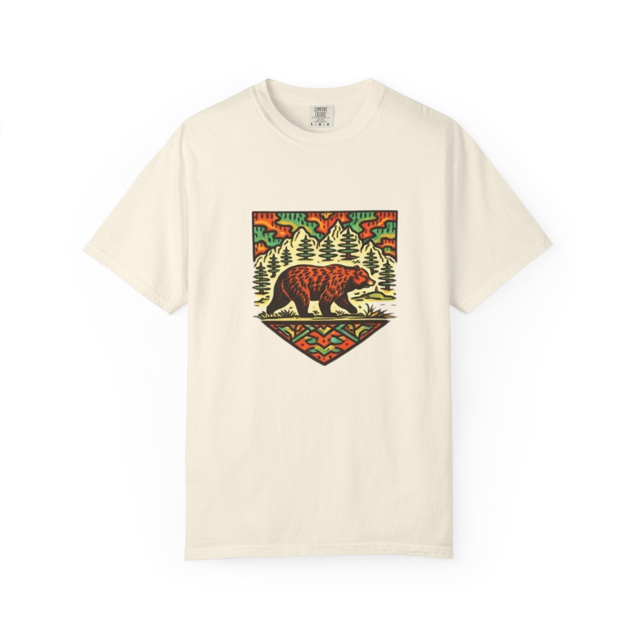 Bear Crest T-Shirt | Vintage Forest Adventure Graphic