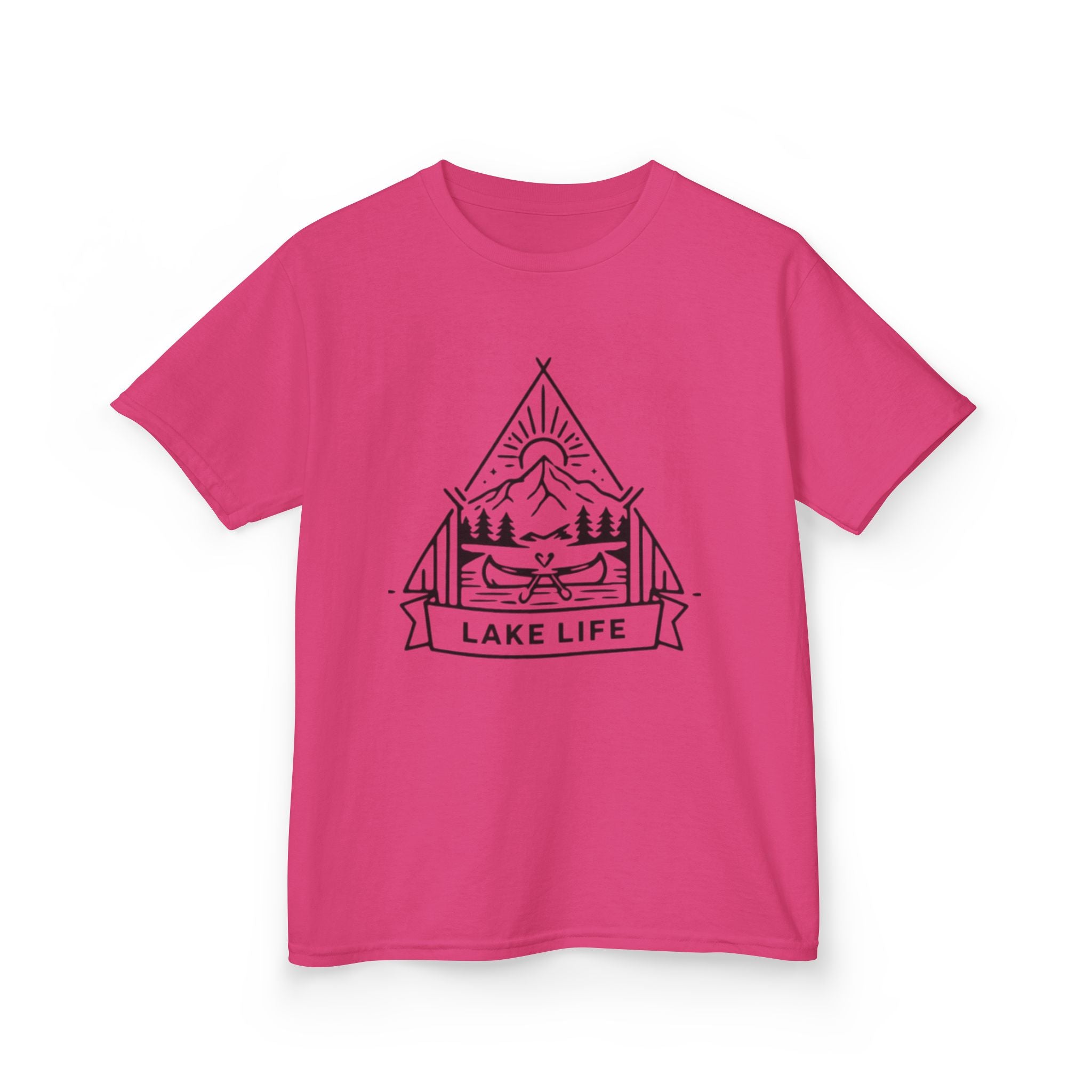 Kids Tee | Lake Life Outdoor Adventure Graphic