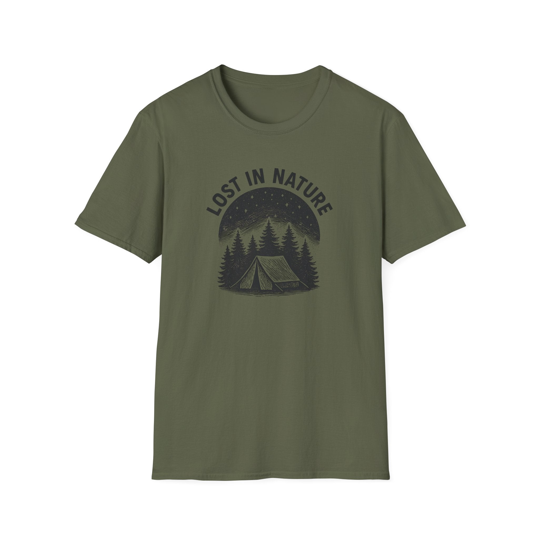 Lost in Nature T-Shirt | Outdoor Adventure Graphic Tee