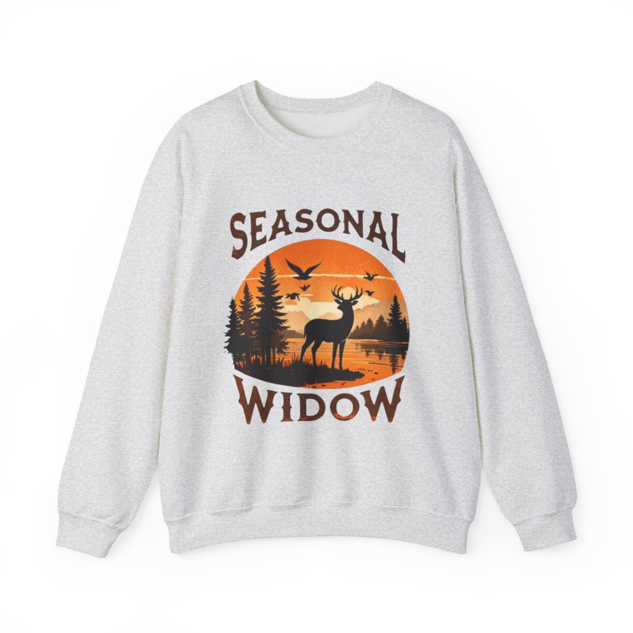 Sweatshirt | "Seasonal Widow" Deer Sunset Crewneck