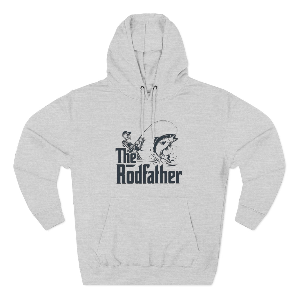 The Rodfather Hoodie | Fishing Graphic Pullover for Anglers