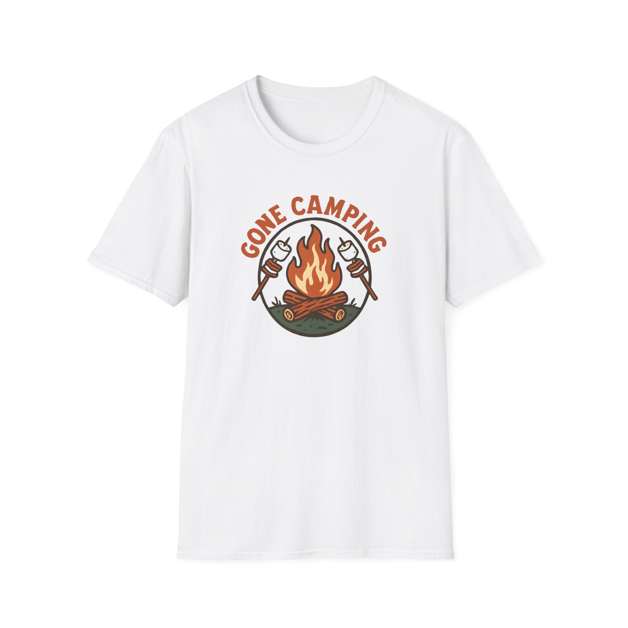 Gone Camping Campfire T-Shirt