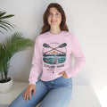Crewneck Sweatshirt | "Explore More Worry Less" Outdoor Adventure Graphic