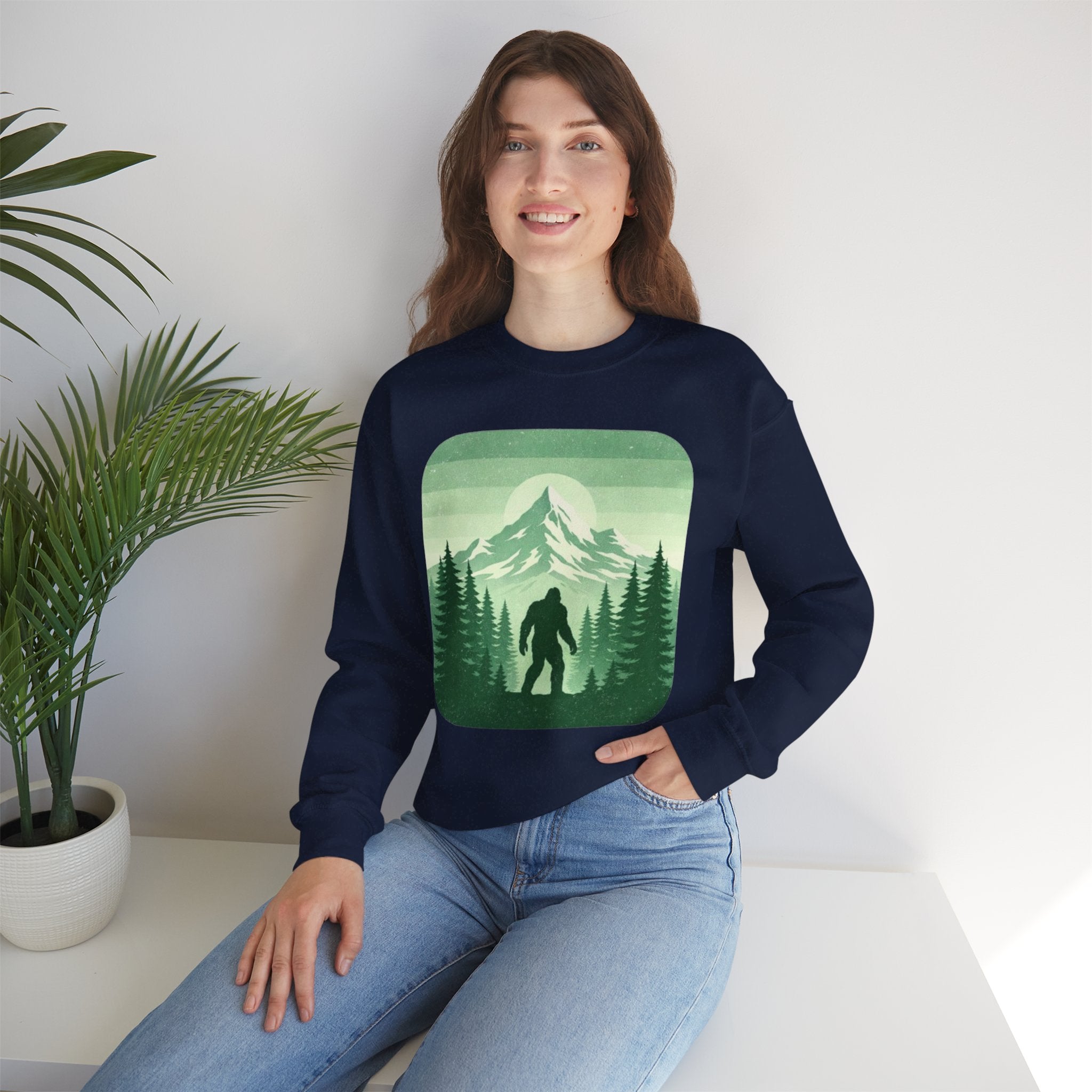 Bigfoot Mountain Silhouette Sweatshirt