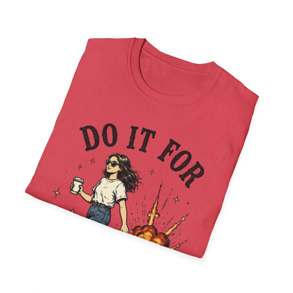 Do It For The Plot T-Shirt | Main Character Energy Graphic Tee