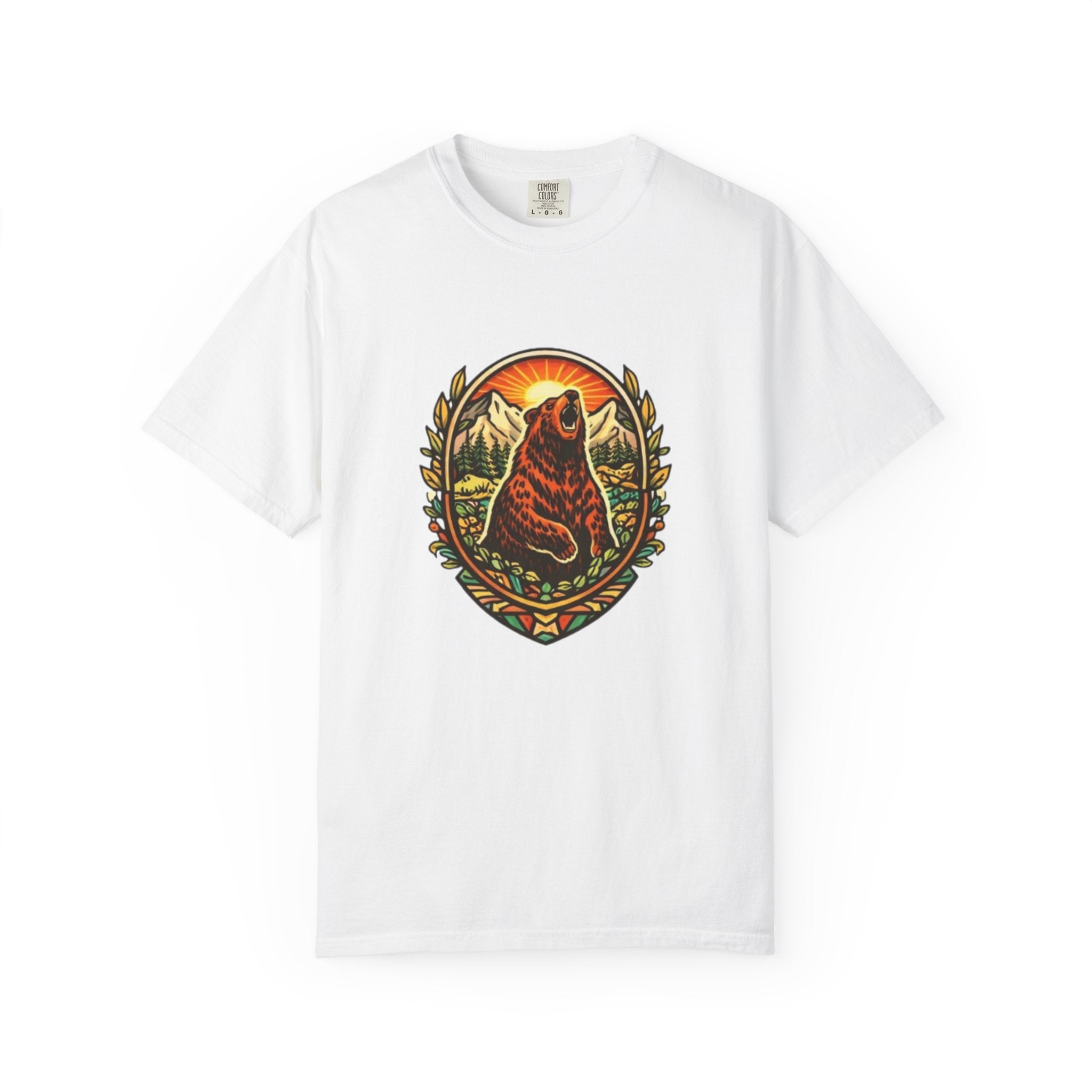 Bear Crest Graphic T-Shirt | Vintage Mountain Wilderness Tee