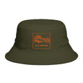 Bucket Hat | Shit Happens Wrecking Car Graphic Rust Bucket Hat