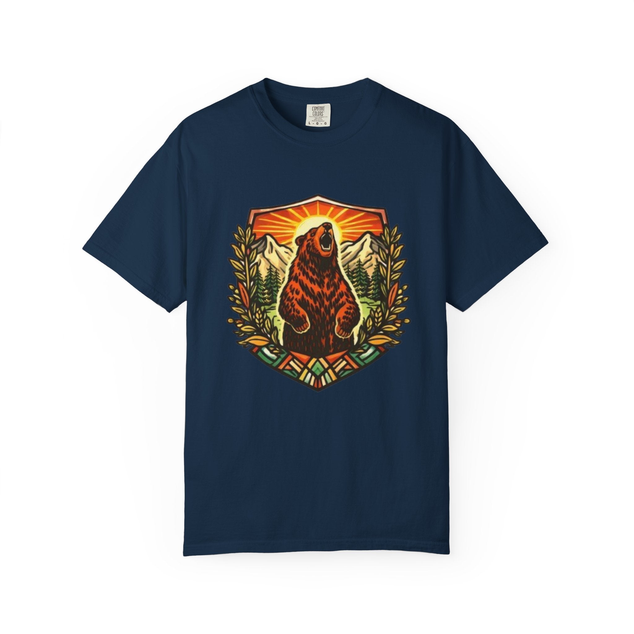 Roaring Bear Mountain T-Shirt | Vintage Outdoor Graphic Tee