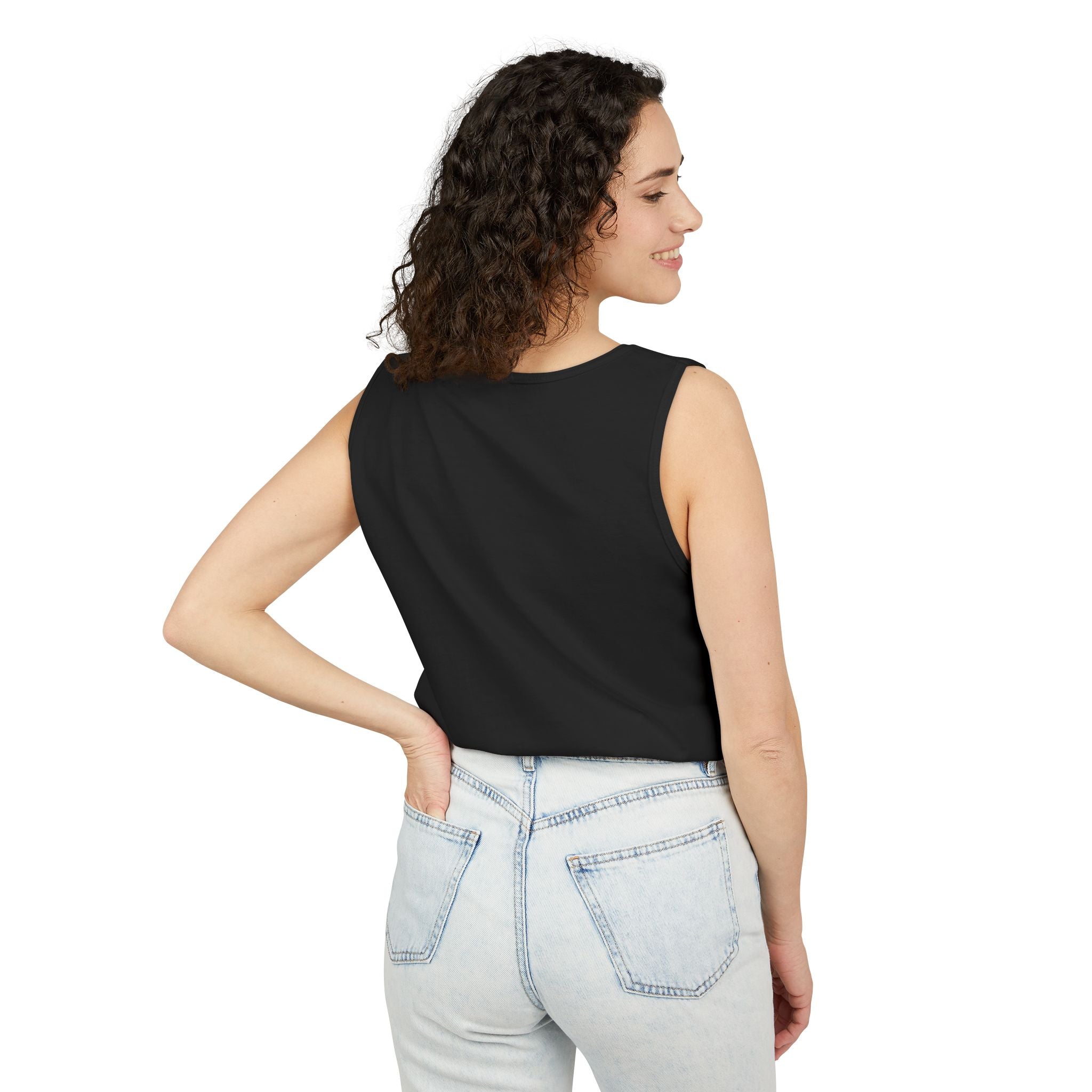 Snowboarding Mountain Goggles Tank Top