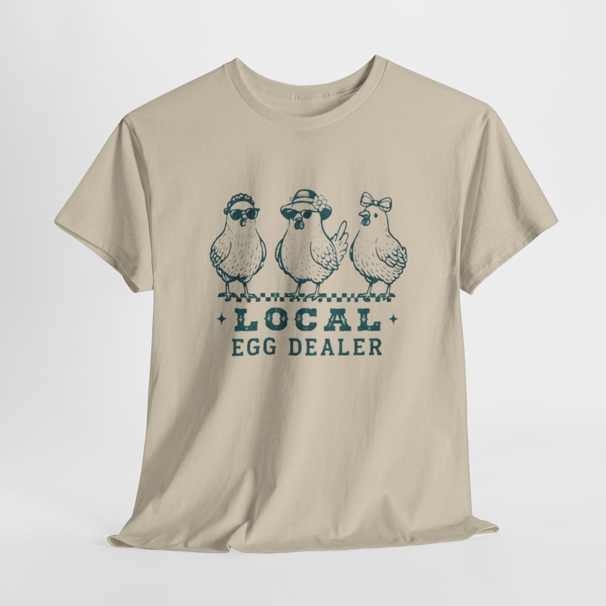 Local Egg Dealer T-Shirt | Cute Chick Farm Tee