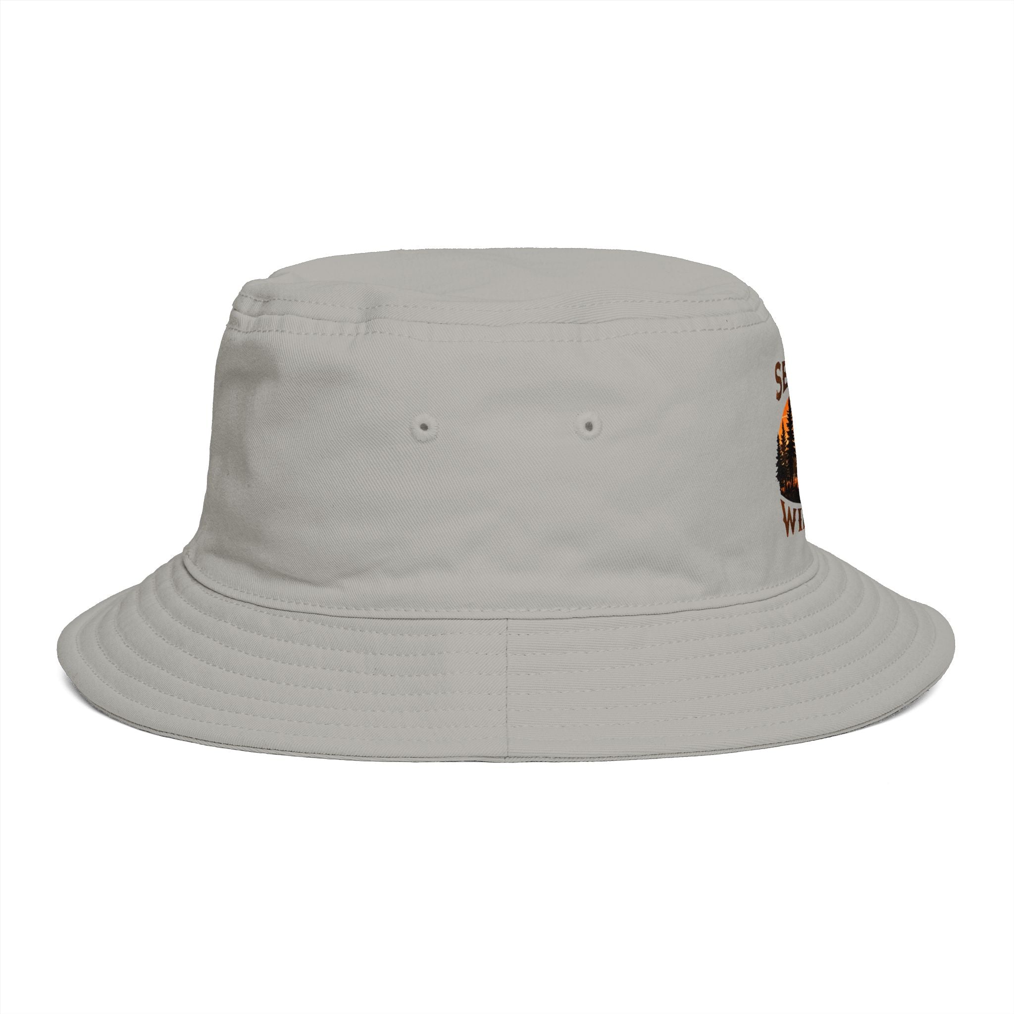 Outdoor Deer Sunset Bucket Hat | Wildlife Hunting Lover Hat