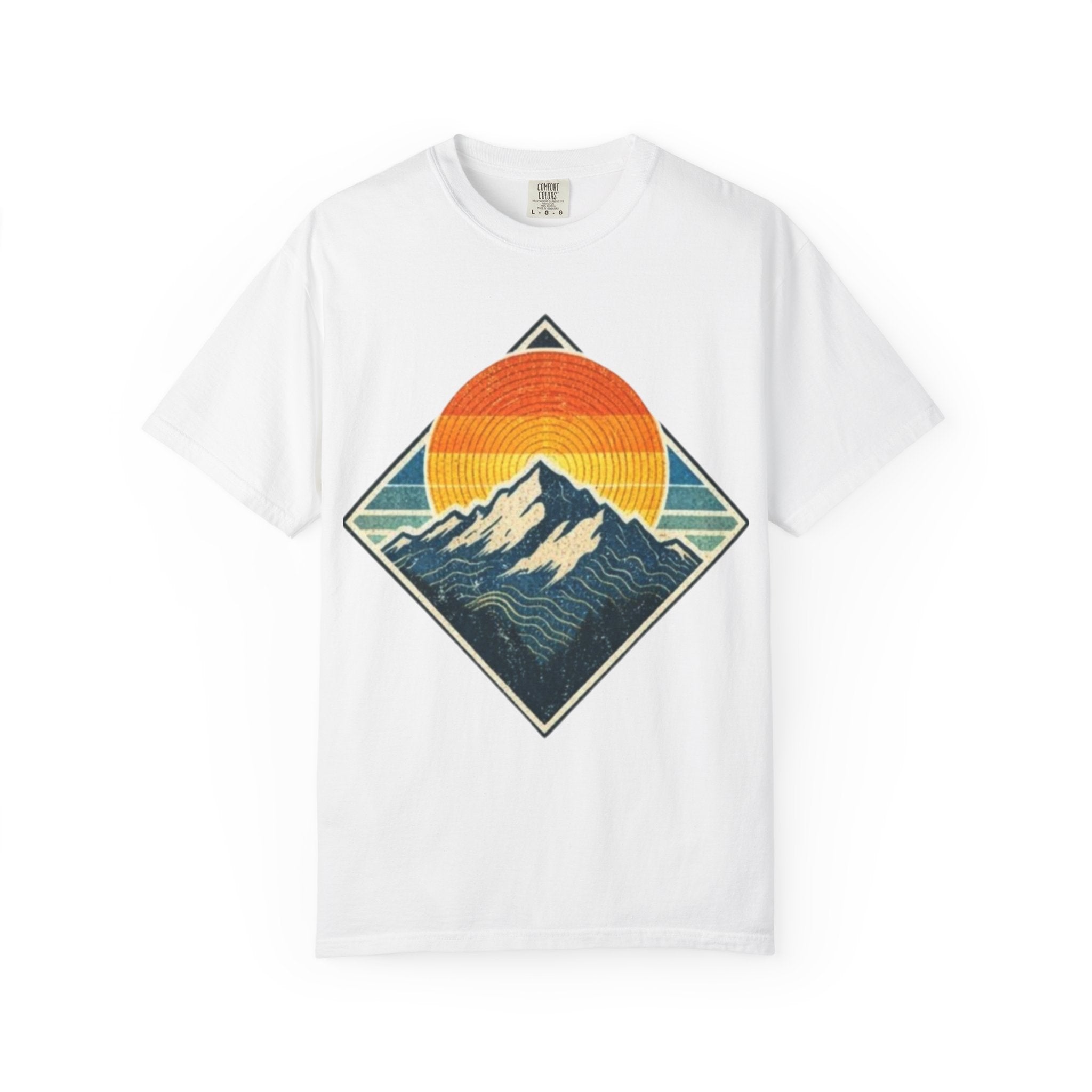 Mountain Sunset T-Shirt | Vintage Outdoor Graphic Tee