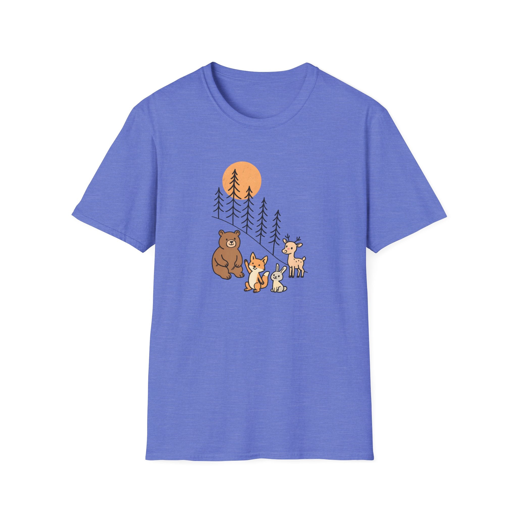 Forest Animal Friends T-Shirt | Cute Woodland Animals Graphic Tee