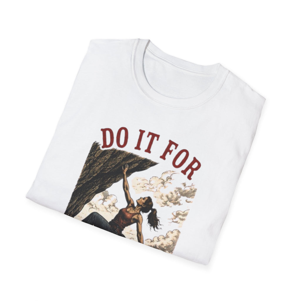 Do It For The Plot Graphic T-Shirt | Adventure Climber Vintage Design