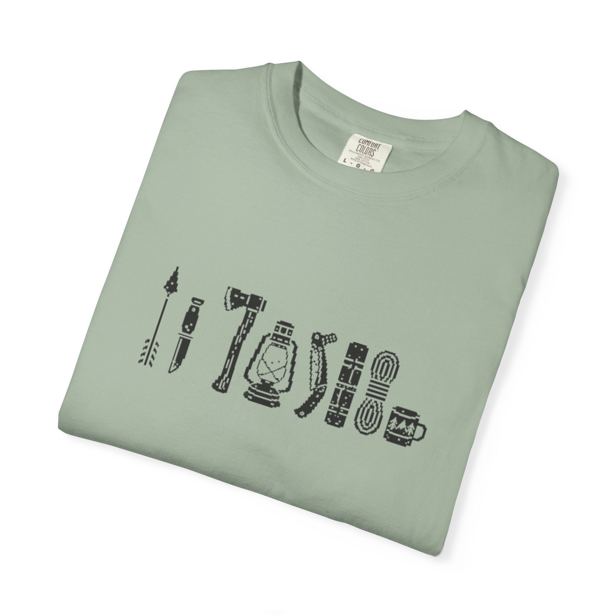 Outdoorsman Camp Tools T-Shirt | Gift for Dad