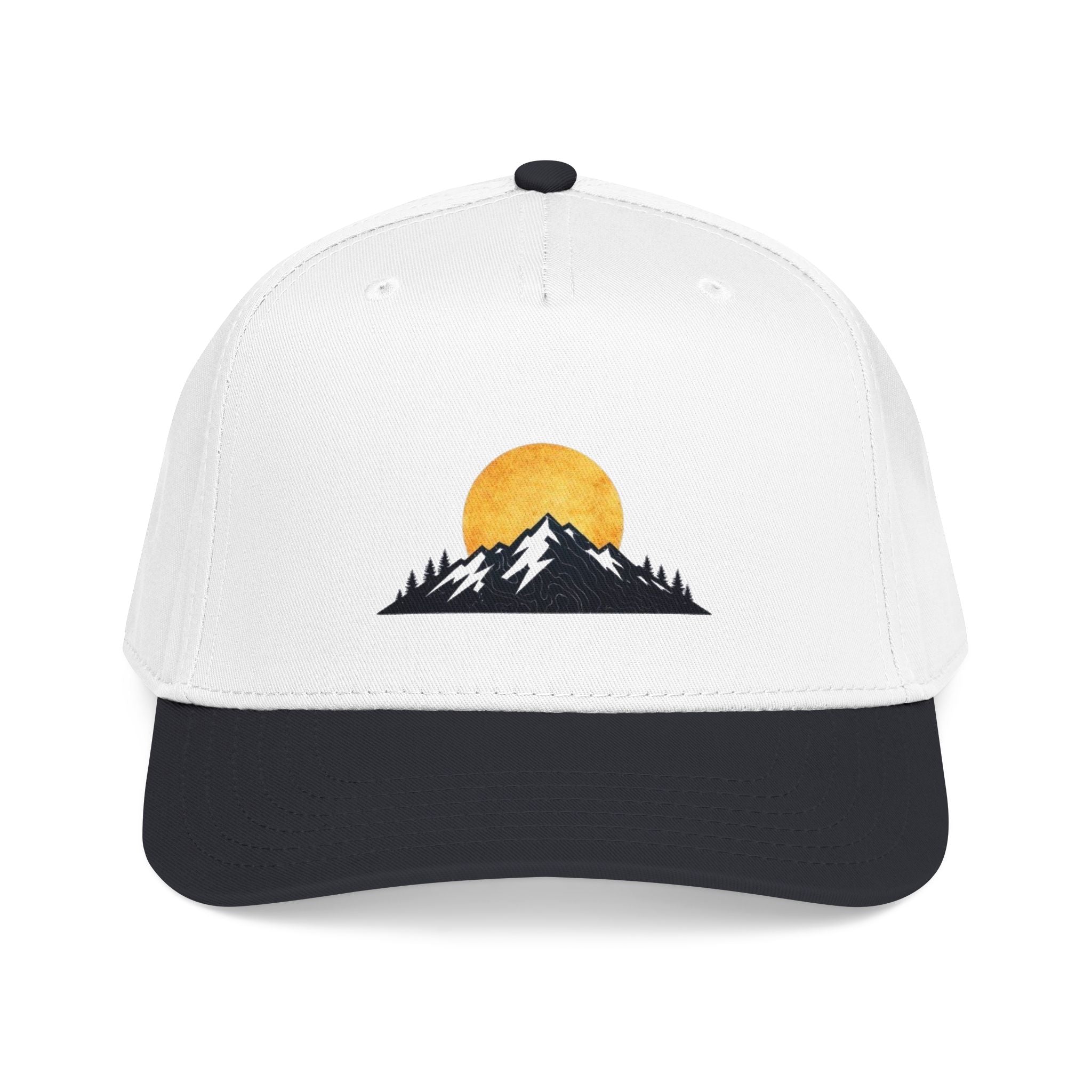 Mountain Landscape Baseball Cap | Rustic Outdoor Hiking Ball Cap