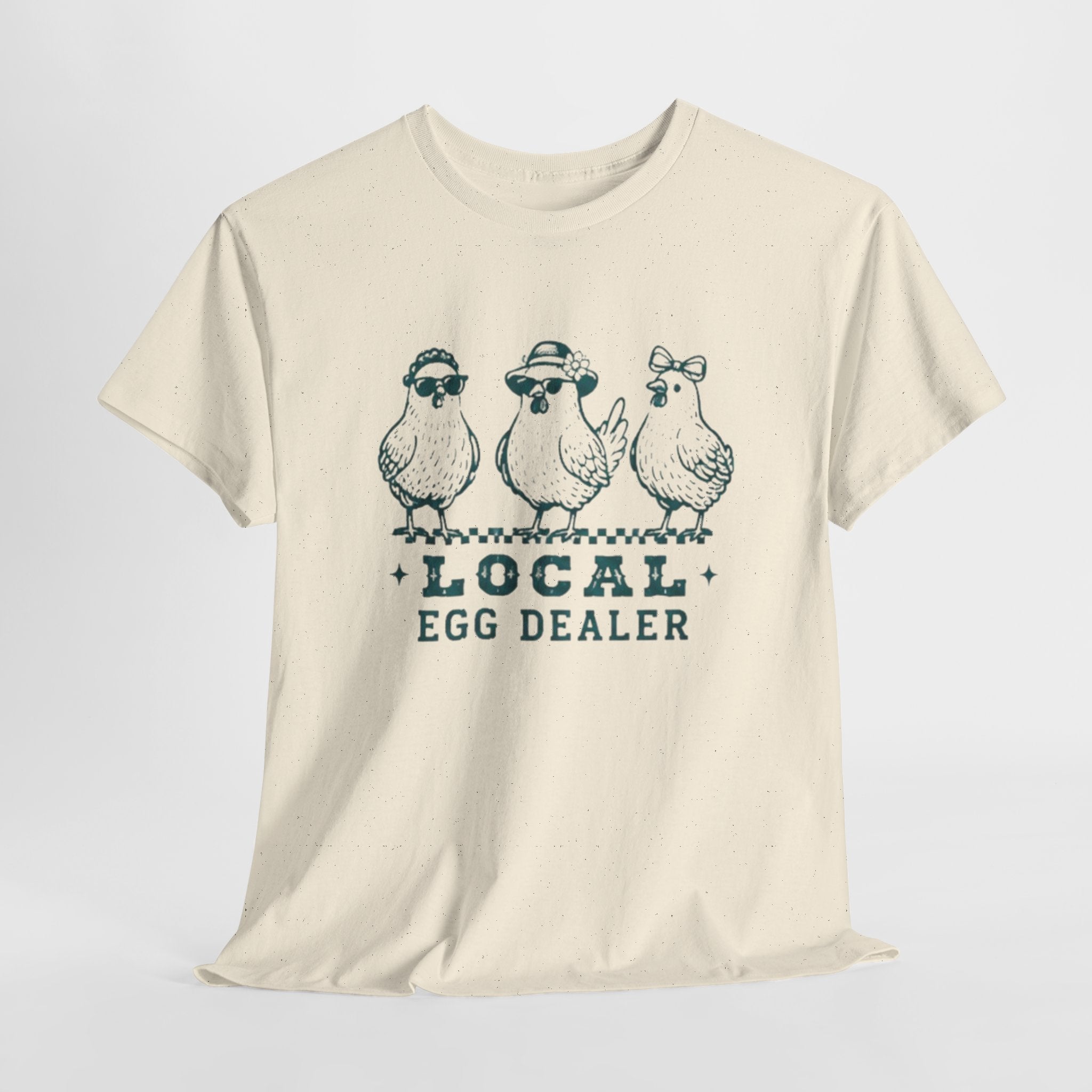 Local Egg Dealer T-Shirt | Cute Chick Farm Tee