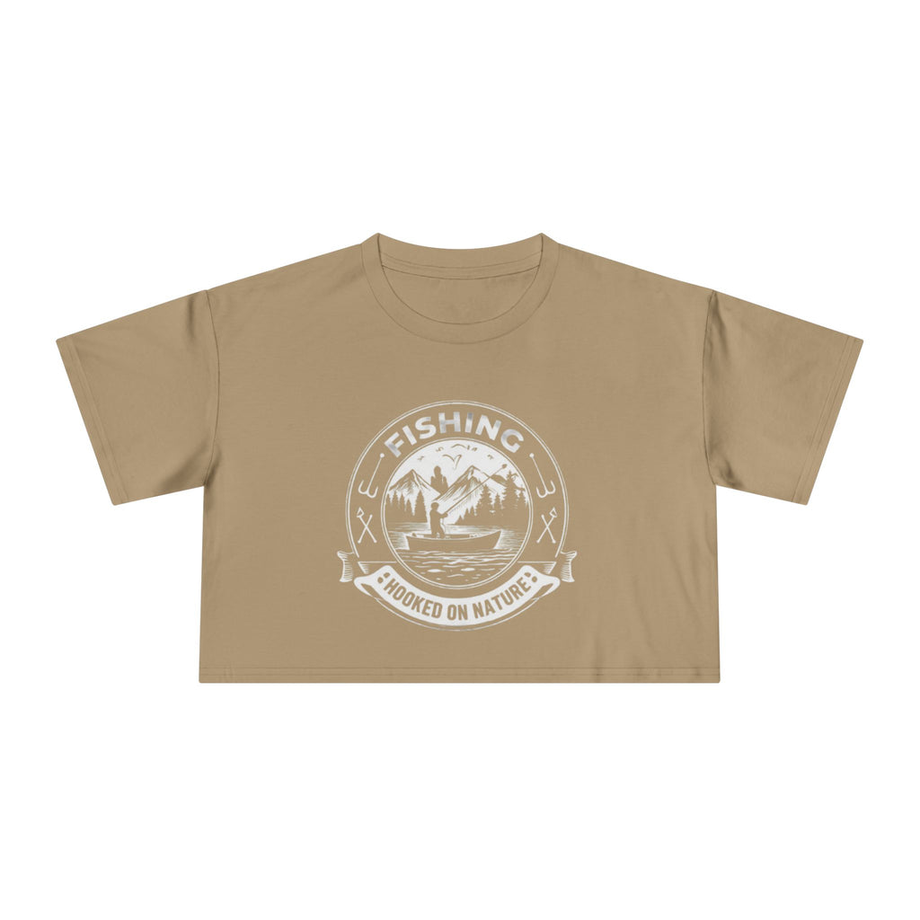 Fishing Crop Tee | Hooked on Nature Womens Outdoor Graphic Top