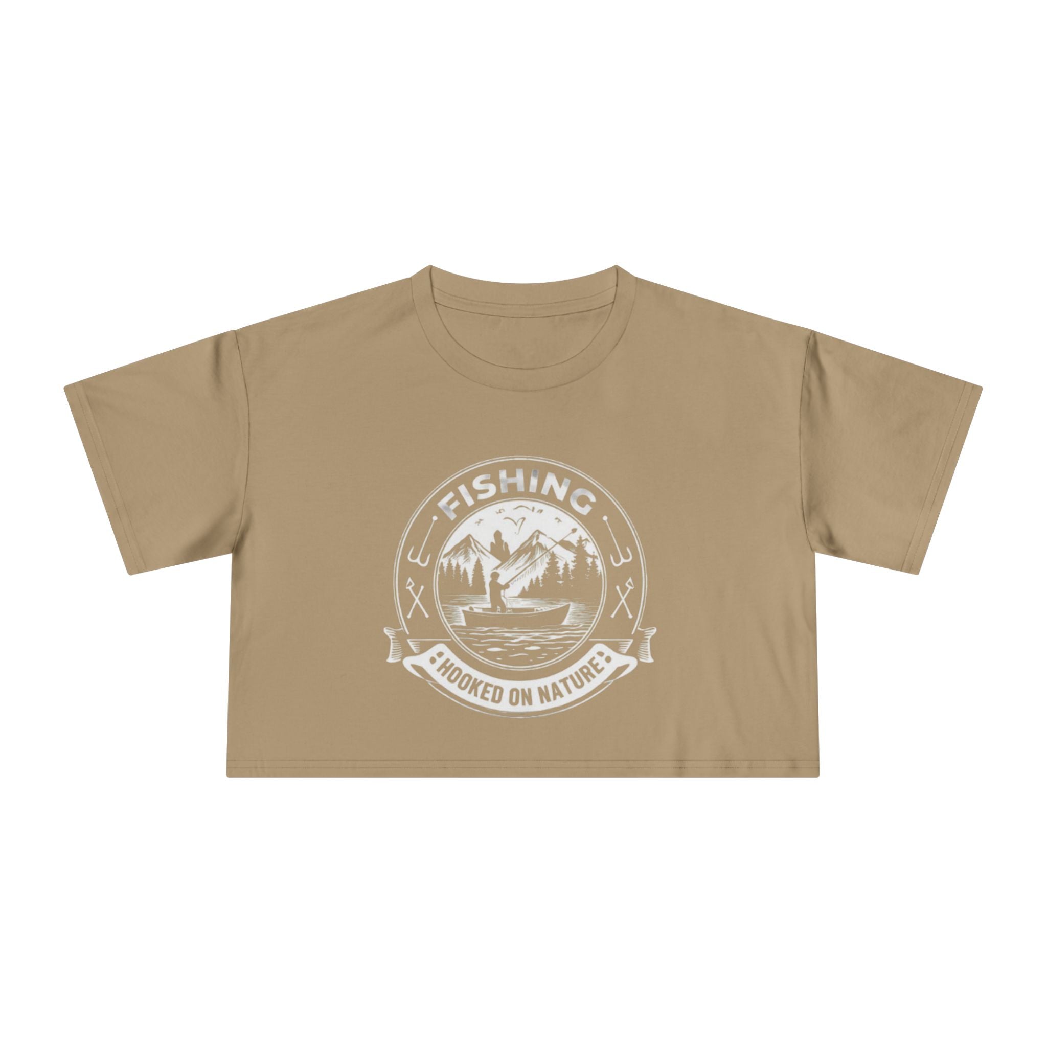 Fishing Crop Tee | Hooked on Nature Womens Outdoor Graphic Top