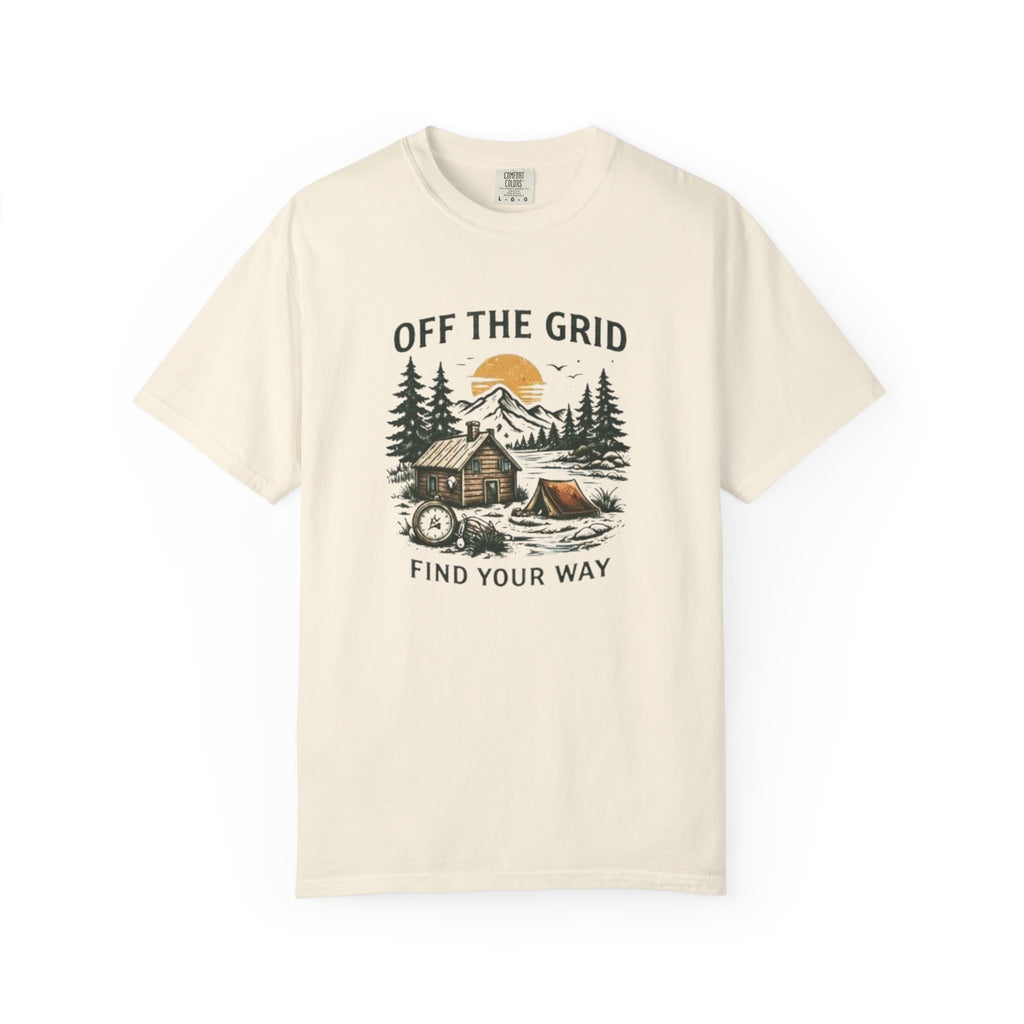 Off The Grid | Find Your Way Camping T-Shirt