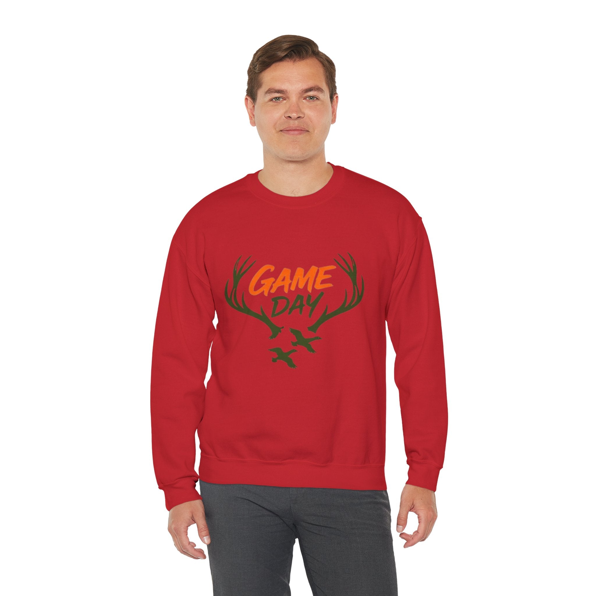 Game Day Sweatshirt | Hunting Bucks & Ducks Crewneck