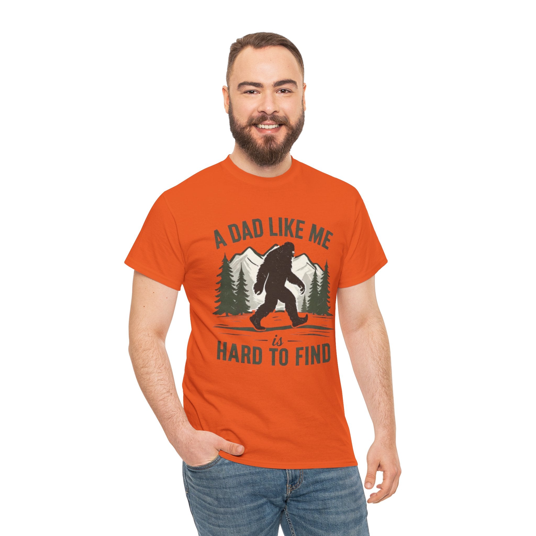 Bigfoot A Dad Like Me Is Hard To Find T-Shirt | Fathers Day Gift