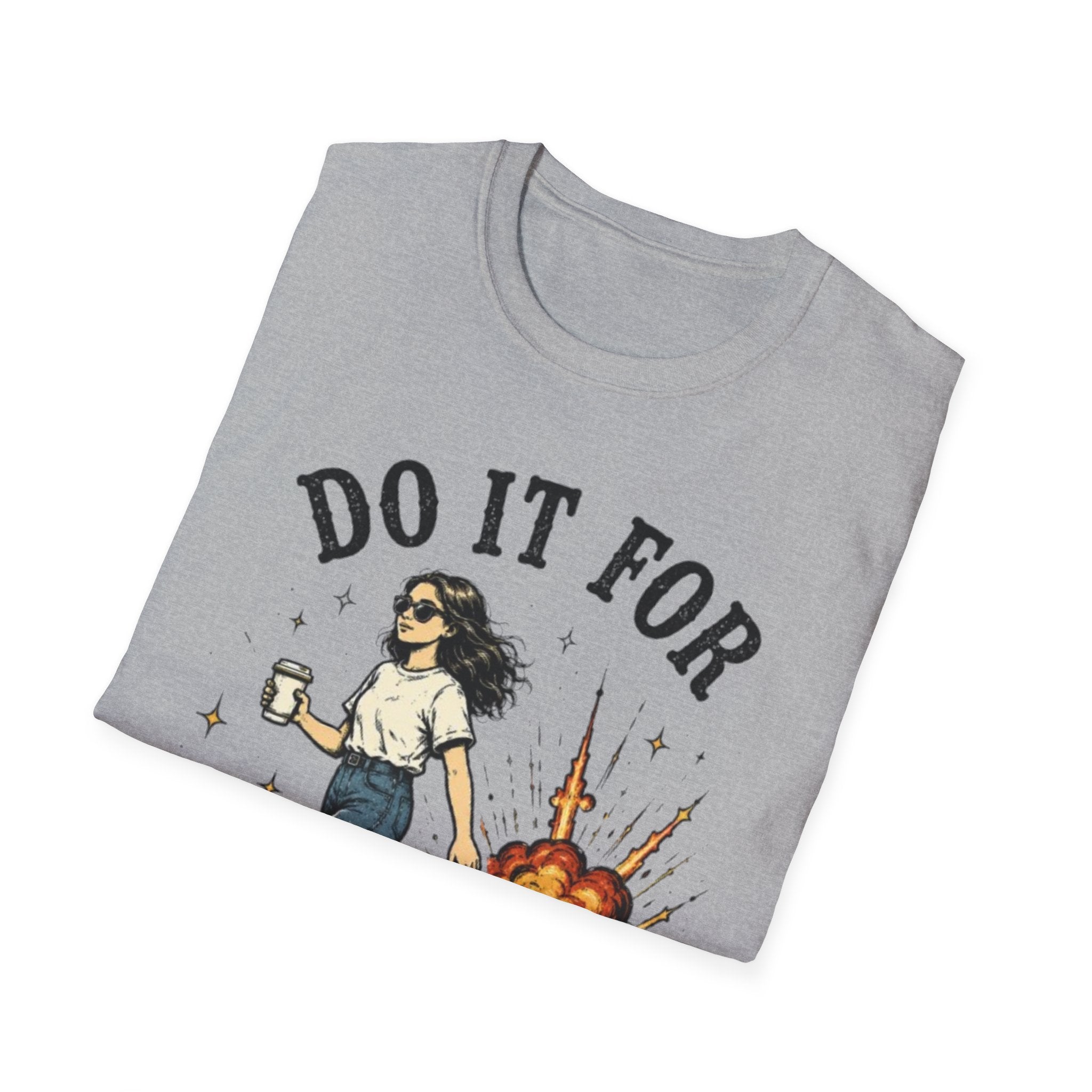 Do It For The Plot T-Shirt | Main Character Energy Graphic Tee