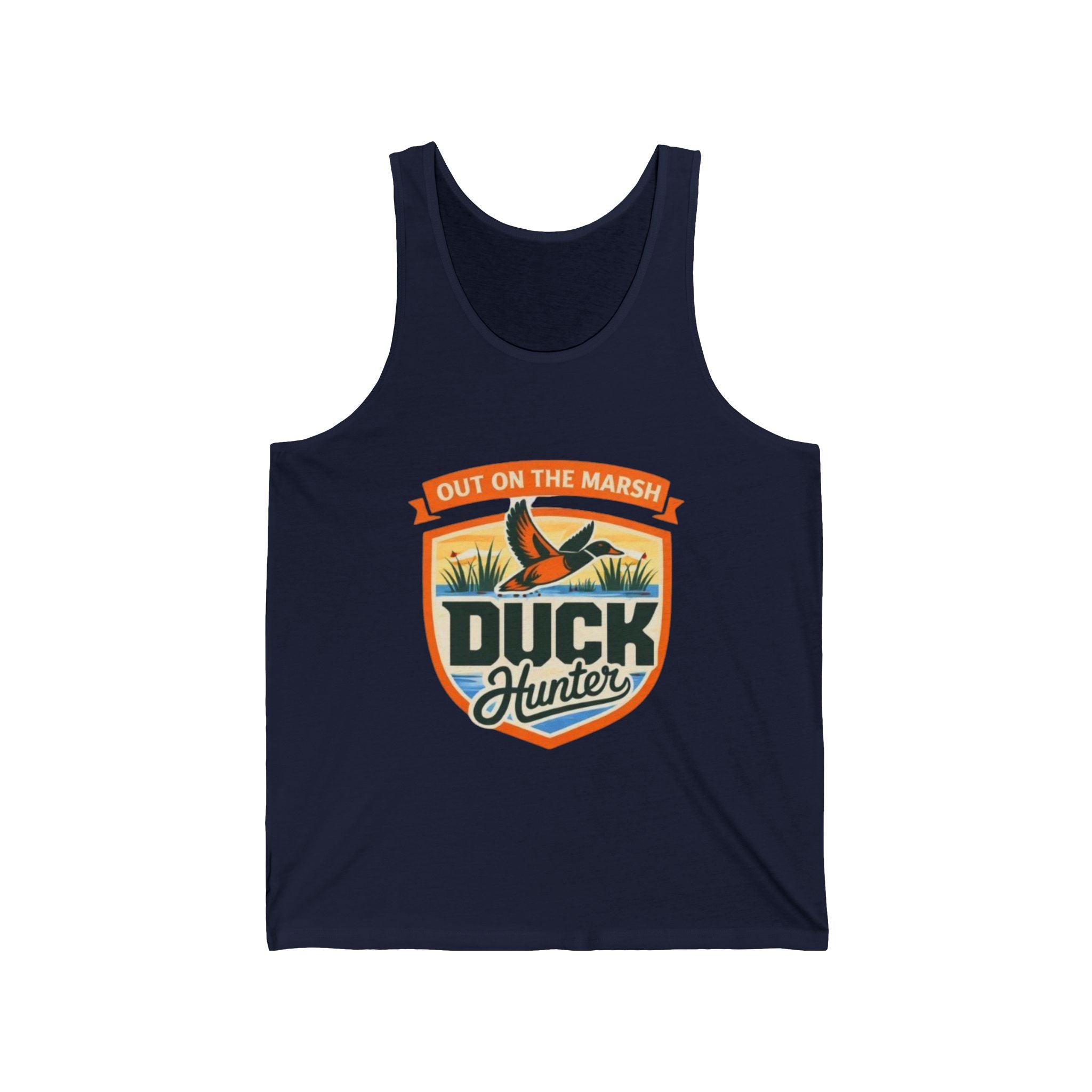 Duck Hunter Retro Tank Top | Vintage Hunting Graphic