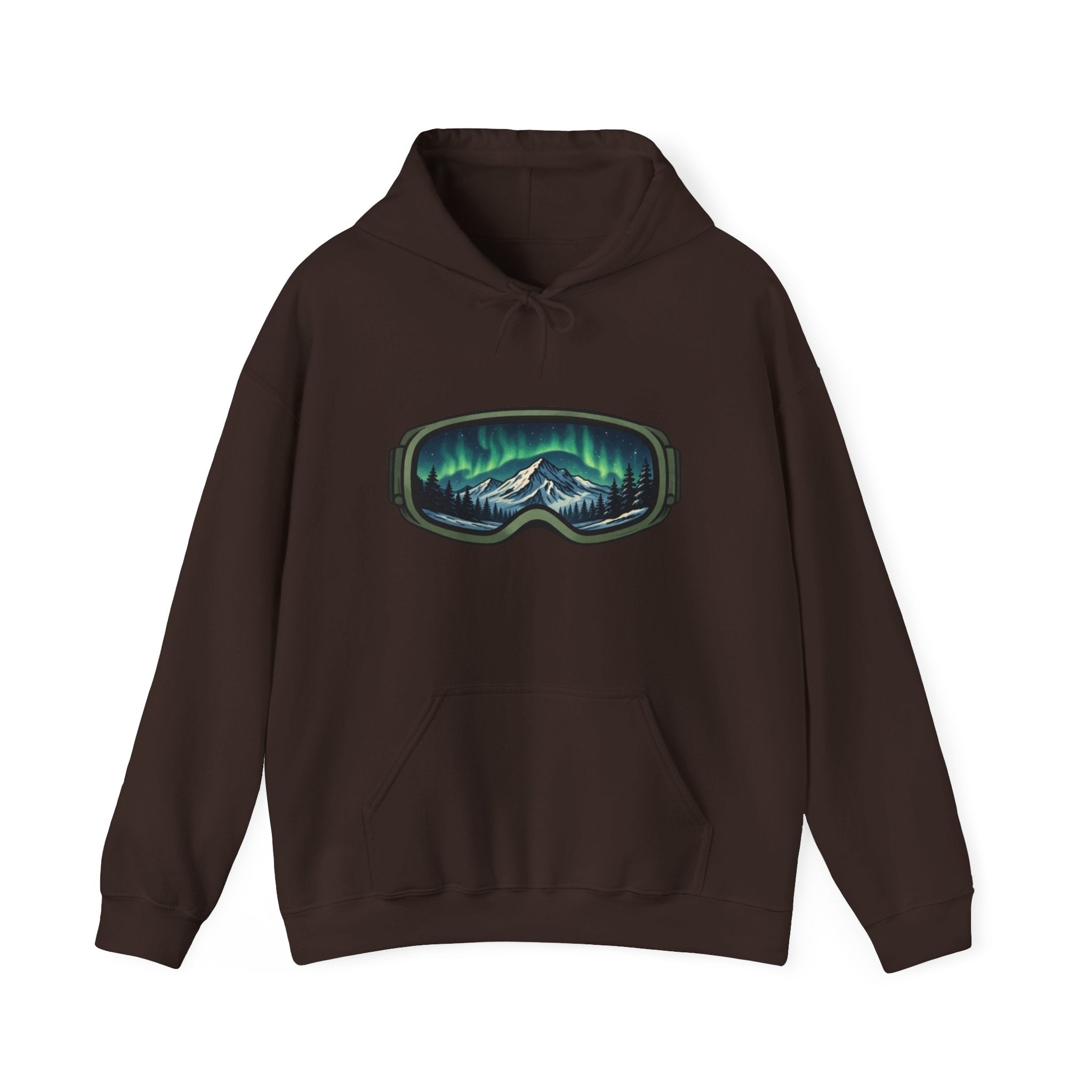 Northern Lights Ski Goggle Hoodie
