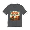 Hiking Tee | Retro ‘non horizontal piece of shit’ Mountain Hiker Shirt