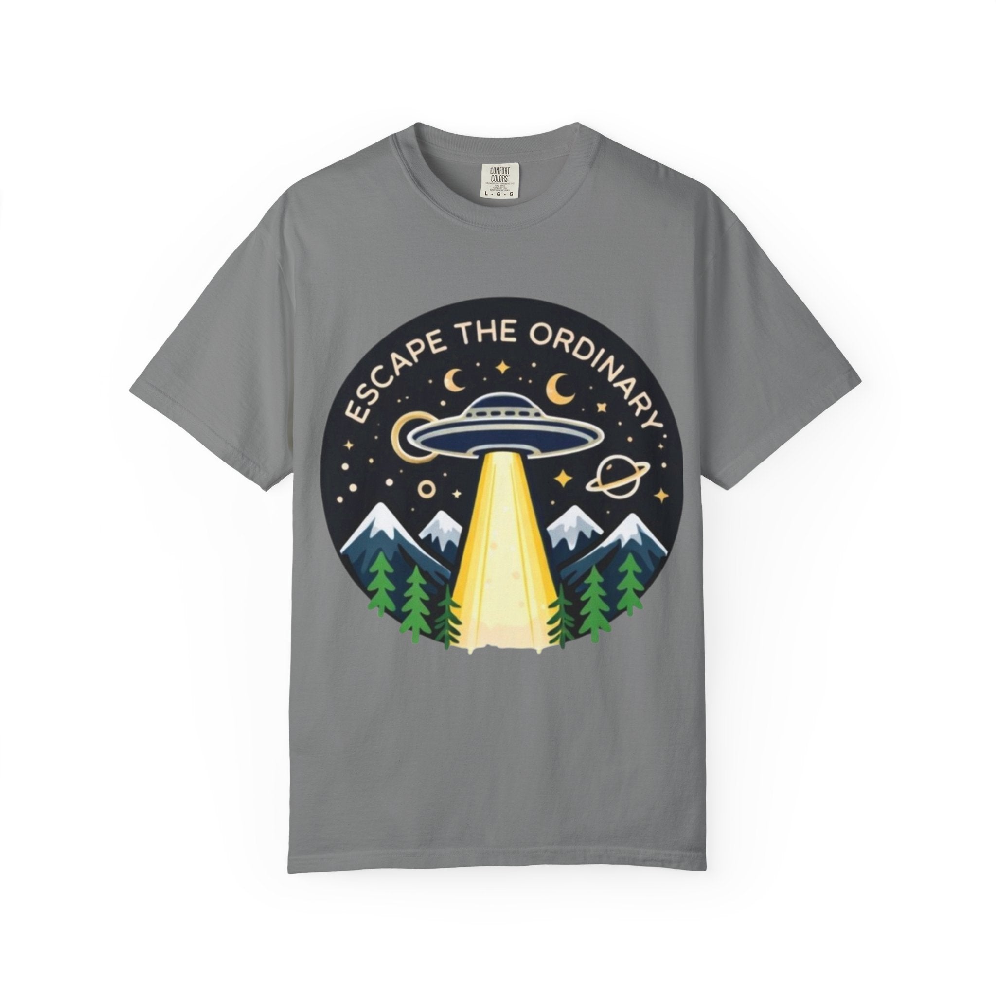 Escape the Ordinary T-Shirt | UFO Adventure Graphic Tee