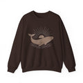 Whale Sunset Crewneck Sweatshirt