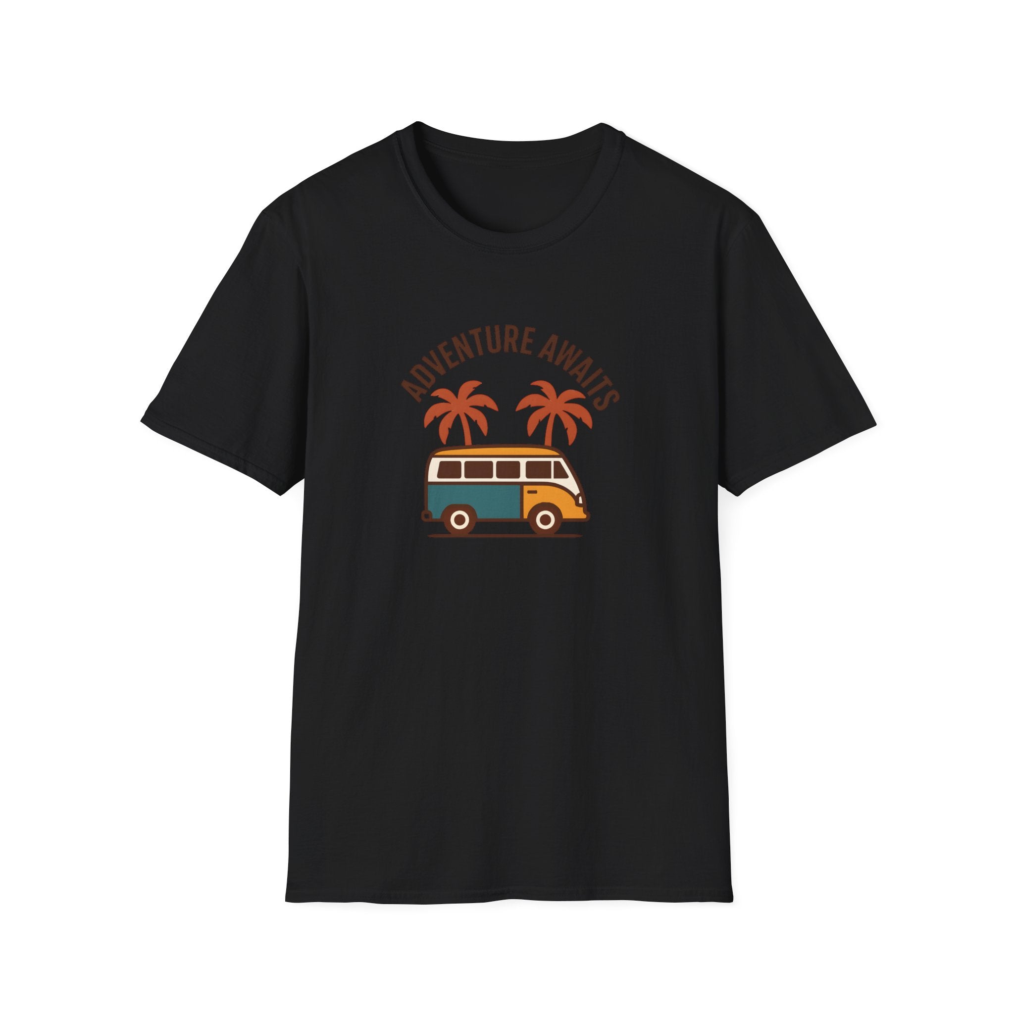 Adventure Awaits Van T-Shirt | Travel Camper Graphic Tee