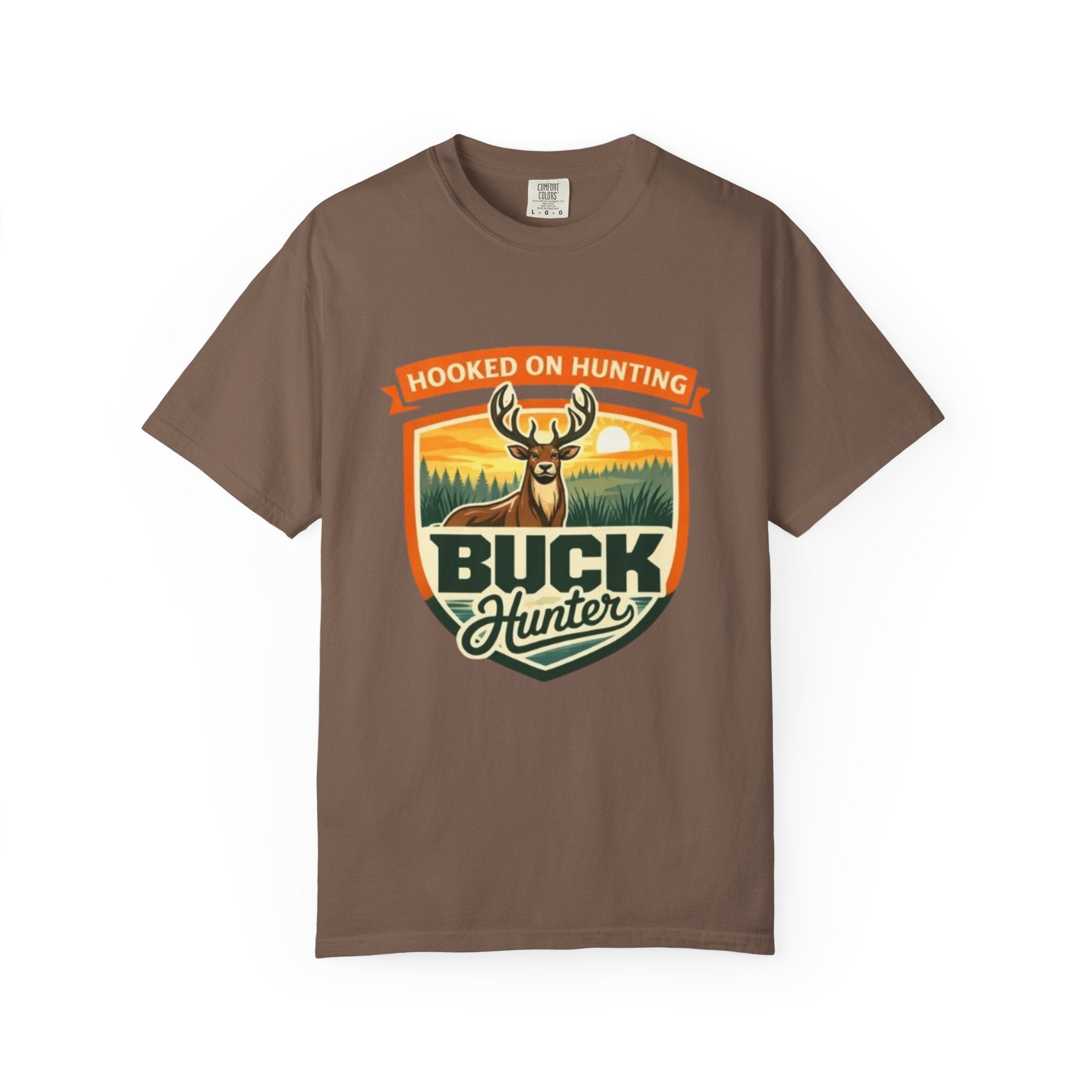 Buck Hunter T-Shirt | Hooked on Hunting Deer Hunting Graphic Tee