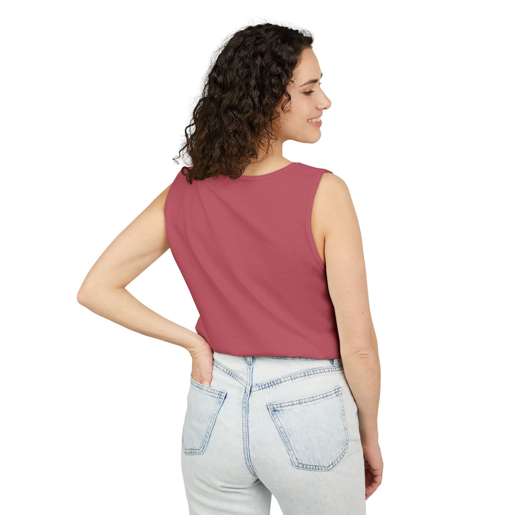 Snowboarding Mountain Goggles Tank Top