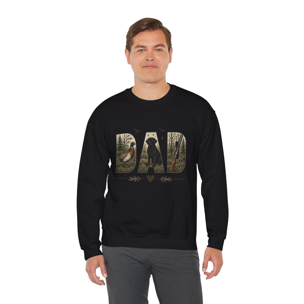 Dad Woodland Hunting Crewneck Sweatshirt | Fathers Day Gift