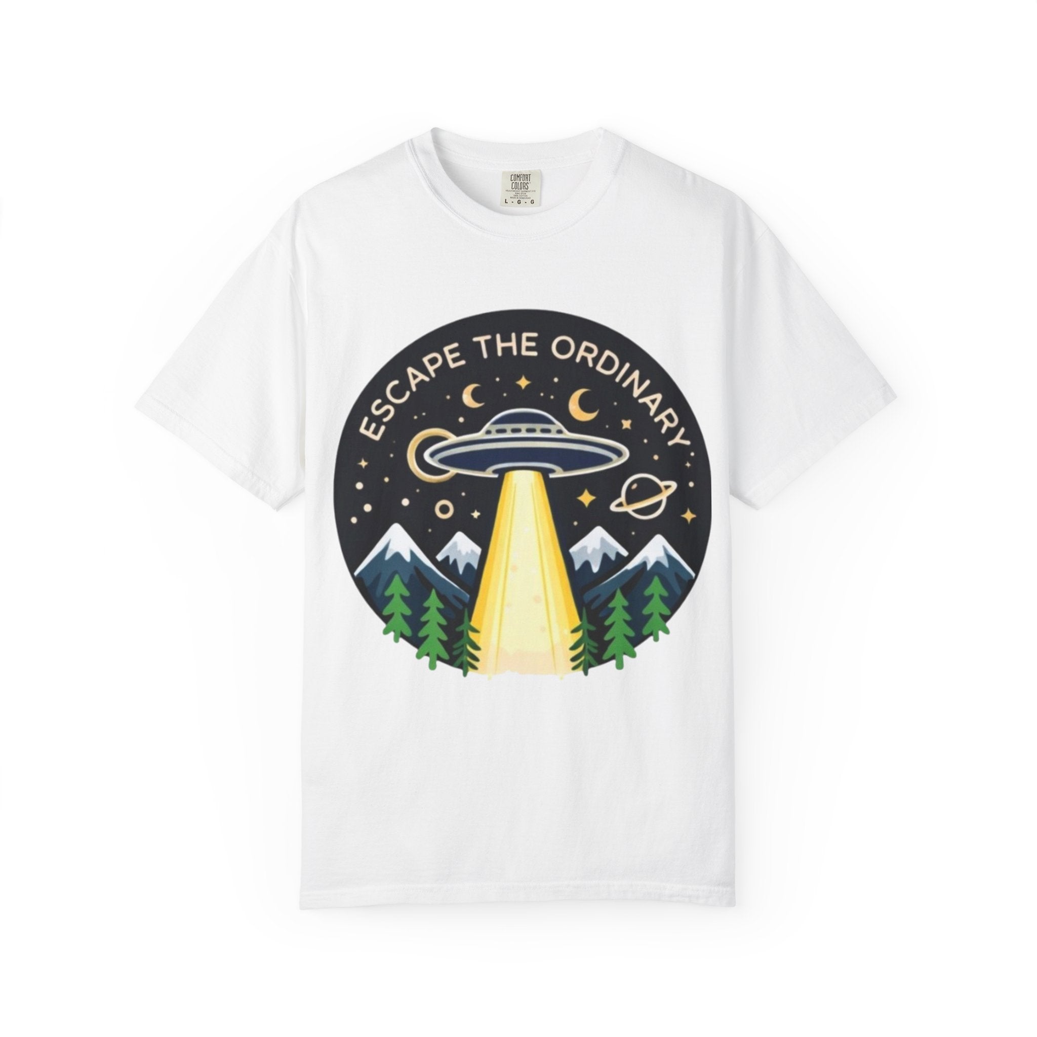Escape the Ordinary T-Shirt | UFO Adventure Graphic Tee