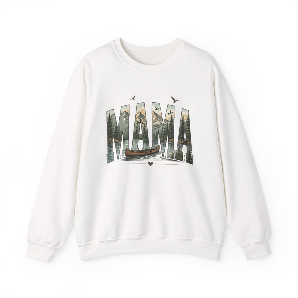 Mama Graphic Sweatshirt | Nature Canoe Design | Mothers Day Gift